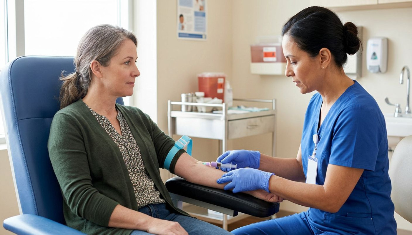 Utilité d'une prise de sang en période de ménopause : ce qu'il faut savoir